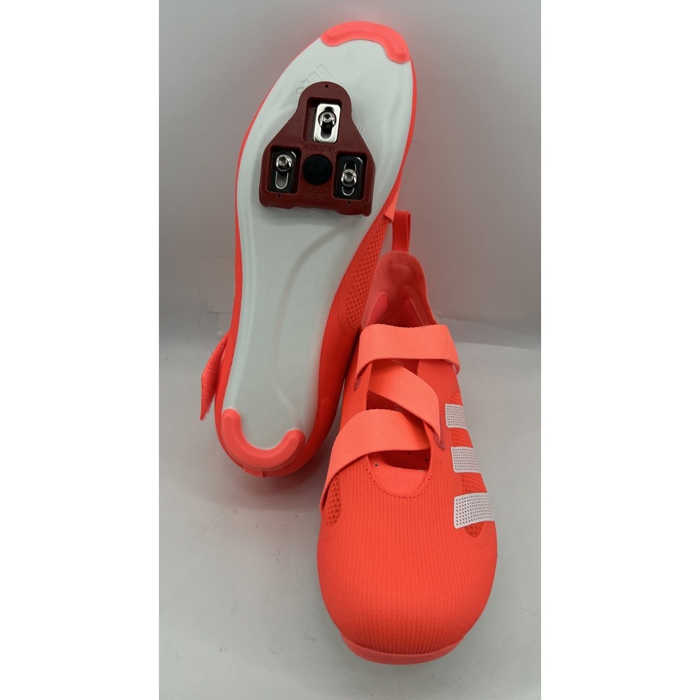 Adidas Indoor Cycling Shoes GZ6343 Red With White Stripes Men's Size 9.5 - Picture 5 of 5